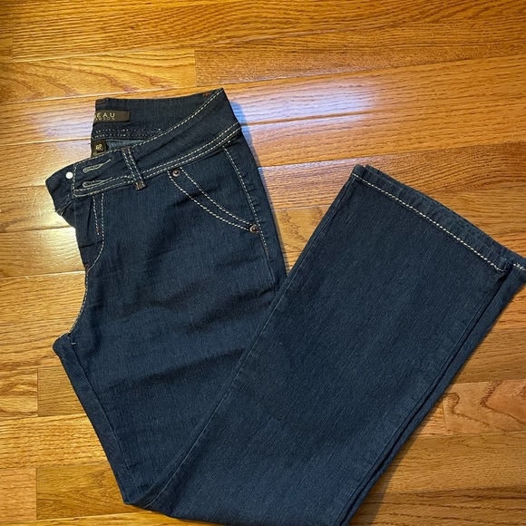 Beau Dawson Jeans, Size 6 Petite, Blue - Picture 2 of 10